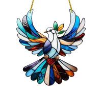 Sun Catchers Outdoor Window - Animal Hanging Ornament, Acrylic 2D Pendant Decor, Light Reflection Effect, Vibrant Artistic Craft | Lightweight Durablee Build, Simple Hanging Decoration