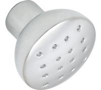 Sun Chain Pomello per mobili Pharis ø 28 mm - Pomello per armadio profondità 24 mm - Pomello per mobili, zinco pressofuso cromato opaco