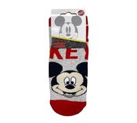 SUN CITY Calze gommate Mickey Mouse per bambino antiscivolo (IT, Numero, 23, 26, HY06061 GRIGIO)