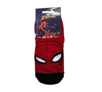 SUN CITY Calze gommate Spiderman Antiscivolo per Bambino (IT, Numero, 23, 26, HY06065 ROSSO)