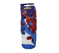 SUN CITY Calze gommate Spiderman Antiscivolo per Bambino (IT, Numero, 23, 26, HY06066 azzurro)