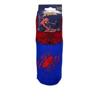SUN CITY Calze gommate Spiderman Antiscivolo per Bambino (IT, Numero, 27, 30, HY06065 BLU)