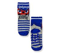 SUN CITY Calzini antiscivolo Miraculous Lady Bug in cotone per bambina 3334