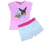 SUN CITY Completo Bing Coniglietto Due Modelli in Cotone (Rosa, 5 Anni)