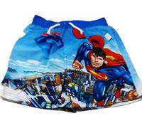 Sun City Costume da Bagno Bambino, Modello Superman, 4 Anni, Blu