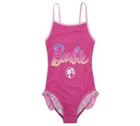 SUN CITY Costume da Bagno Intero Barbie Bambina 1 Pezzo con Volant Mare 6773