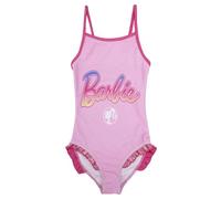 SUN CITY Costume da Bagno Intero Barbie Bambina 1 Pezzo con Volant Mare 6773