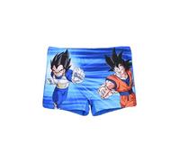 SUN CITY Costume da Bagno Pantaloncino Adatto a Dragon Ball, per Bambini e Ragazzi (IT, età, 4 Anni, Regular, Blu)