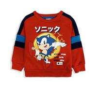SUN CITY Felpa Sonic The Hedgehog per Bambino a Maniche Lunghe Bimbo 6264