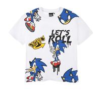 SUN CITY Maglia a maniche corte Sonic t-shirt per bambini 100% cotone