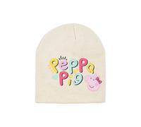 Sun City Peppa Pig - Berretto invernale da bambina, bianco, 52