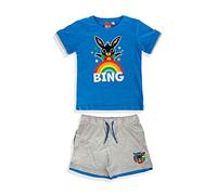 SUN CITY Pigiama Corto Bambino Bing Completo t-Shirt e Pantaloncino in Cotone 5200