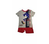 SUN CITY Pigiama Estivo Grigio Sonic 3 anni, grigio, 3 anni