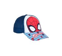 Sun City Spider-Man Children's Baseball Cap Summer Hat, Blu, 54