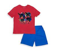 SUN CITY T-Shirt E Pantaloncini Bambino Bing SE7490.106 Abbigliamento Estivo (6 Anni / 116 CM, Rosso)