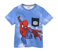 SUN CITY T-shirt Spiderman Marvel maglia a maniche corte per bambini 100% cotone