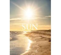 Sun: Coastal Decorative Book | Modern Beach House Accent for Coffee Tables and Shelves
