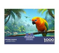 Sun Conure 1000 Piece Jigsaw Puzzle For Adults Challenging Game Stress Relief Puzzle Exercise The Memory of The Brain for The Whole Family, Gifts for Women, Gifts for Men 38x26cm/1000pcs