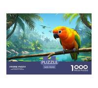 Sun Conure 1000 Piece Jigsaw Puzzle For Adults Challenging Game Stress Relief Puzzle Exercise The Memory of The Brain for The Whole Family, Gifts for Women, Gifts for Men 70x50cm/1000pcs