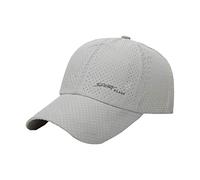 Sun for Men Casquette Fashion Hat Cap Cappelli per Scelta Caps Brocca Cappello Testa, Grigio, Taglia unica