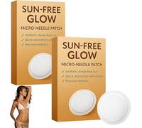 Sun-Free Glow Micro-Needle Patch Tanning, 2026 New Self Tan, Tans Without Sun, Natural Ingredients, Enhancing Natural Skin Tone for All Skin Types, 7pcs/pack (2box)