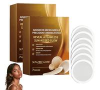 Sun Free Glow - Patch abbronzante Sun Free Glow 2026, patch nano micronaghi per accelerare l'abbronzatura, risultato senza striature dopo poche ore, bagliore naturale (2 scatole)