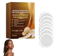 Sun Free Glow Patch Sun Free Glow Tanning Patch 2026 New Seless Tanning Nano Microneedle Patch - Risultato acceleratore dell'abbronzatura senza striature dopo poche ore, bagliore naturale (1 scatola)