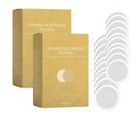 Sun-Free Glow Patches, 20PCS Sun-Free Glows Microneedle Patch, Moisturizing Sunless Glow Skin Self Tanning Patches for Face, Gentle Body Glows Face Pad Patchs Tan Accelerator, for Girls Women