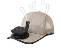 Sun Hat With Fan, Mesh Design Breathable, Cooling Outdoor Headgear Apparel