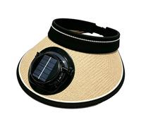 Sun Hat with Fan Rechargeable Windproof Adjustable
