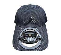 Sun Hat with Fan Solar Powered Cooling cap | 3 Speed Ventilated UV Protection Wide Brim Hat | Rechargeable Air Flow Cooling Headwear for Men Women Outdoor Comfort Gear | Lightweight Summer Sun Shield