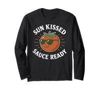 Sun Kissed Sauce Ready Funny Tomato Occhiali da sole Maglia a Manica
