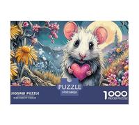 Sun Moon MouseAstonishing 1000-Piece Jigsaw Puzzles for Adults A Pantheon of Impossible, Hard, Difficult Challenging Puzzle Games for All Genders - A Unifying Challenge for Adults And Kids Age 12 Yea