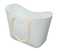 SUN NINJA Borsa Mare Donna Grande - Borsa per Spiaggia in Gomma - Extra Large in EVA Impermeabile con Manici in Corda - Ideale per Barca Piscina e Viaggi