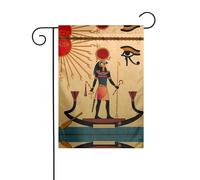 Sun Old Egyptian Timeless Grace Courtyard Decoration Garden Flag