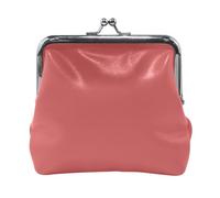 Sun Orange Portamonete Kiss Lock Change Portamonete, Portamonete da Donna, 11,4 x 10,4 cm, Rosso Tiziano, Taglia unica, Rosso Tiziano