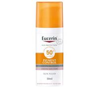 Eucerin Sun Protection Pigment Control Sun Fluid SPF50+ protezione solare viso 50 ml per Donna