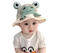 Sun Protective Infant Hat with Breathable Inner Design Lightweight Wide Brimmed Basin Caps for Outdoor Activity Blocking Toddler Outdoor Headgear