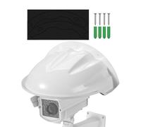 Sun Rain Shade Camera Cover, 500g Sun Shade for Security Camera, ABS Easy Install EV Charging Pile Protector for Park, Parking Lot, Courtyard, Garden, and School Use, 47.5x39x35x15cm