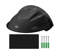 Sun Rain Shade Camera Cover, Weatherproof Camera Shield, Easy-Install Mounting Protector, Charging Pile Protection for Courtyard, Garden, Parking Lot, School Park, 18.7 Inches
