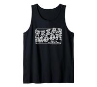 Sun Records x David Allan Coe Texas Moon Logo Bianco Canotta