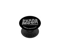 Sun Records x David Allan Coe Texas Moon Logo Bianco PopSockets PopGrip Adesivo