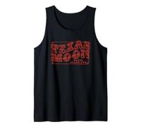 Sun Records x David Allan Coe Texas Moon Logo Rosso Canotta