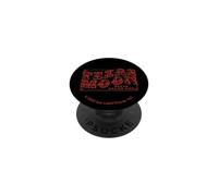 Sun Records x David Allan Coe Texas Moon Logo rosso PopSockets PopGrip Adesivo