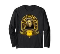 Sun Records X Elvis Presley Since 1954 Cornice d'oro Maglia a Manica