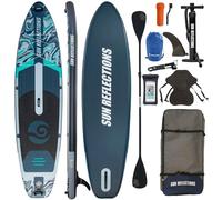 Sun Reflections 11'6 SUP Board Completo Gonfiabile Con Sede 350x86x15cm
