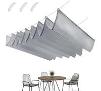 Sun Sail Heavy Duty Waterproof Retractable UV Protection Awning With Wavy