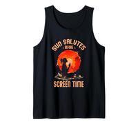 Sun Salutes Before Screen Time Canotta