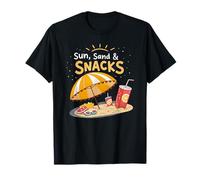 Sun, Sand and Snacks Paradise. Maglietta
