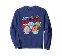 Sun Sea & Fuggler Vacay Vibes retrò Felpa